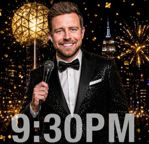 9:30pm New Years Eve Show with Adam Yenser